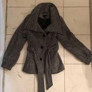 H&M houndstooth Coat